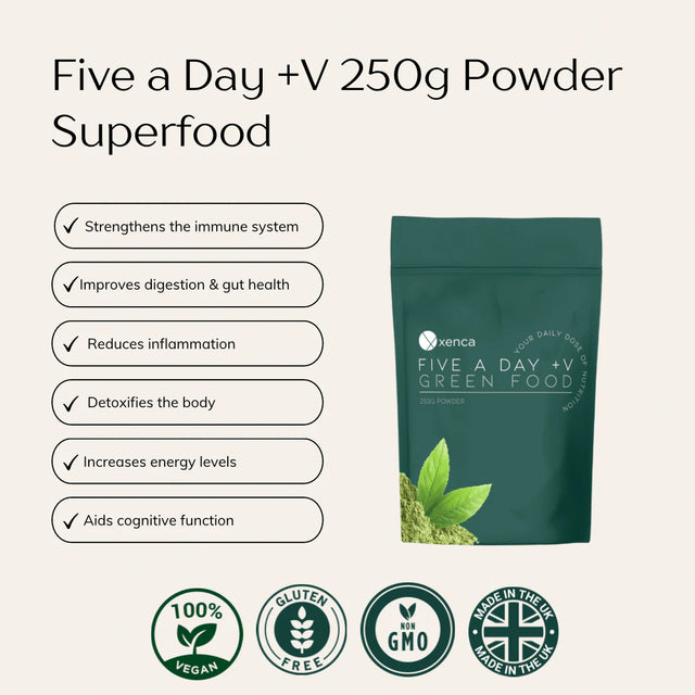 Five a Day +V 250g Powder