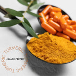 Organic Turmeric + Black Pepper Piperine